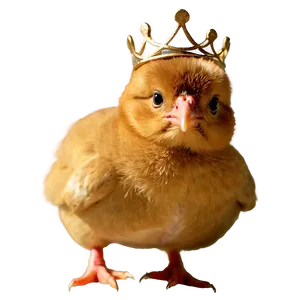 Chicky Wearing Crown Png Jqt PNG Image