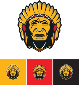 Chiefs Logo Variations PNG Image