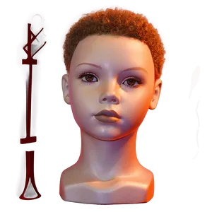 Child Mannequin Head For Accessories Png Rgt PNG Image