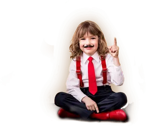 Childin Disguise Pointing Up PNG Image