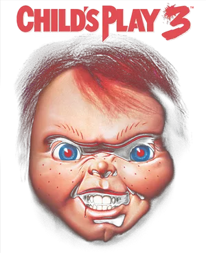 Childs Play3 Movie Poster Chucky PNG Image