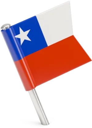 Chilean Flag Icon PNG Image