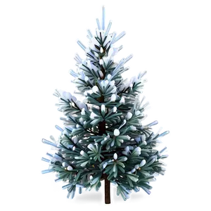 Chilly Snowy Fir Tree Png Amg PNG Image