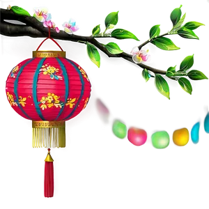 Chinese Lantern Decoration Png Cbk23 PNG Image