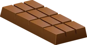 Chocolate Bar Illustration PNG