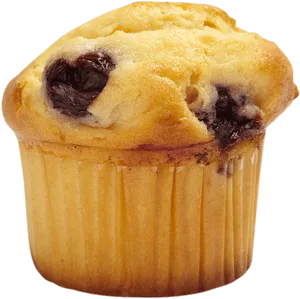 Chocolate Chip Muffin Isolated.png PNG Image