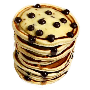 Chocolate Chip Pancakes Png Oox PNG Image