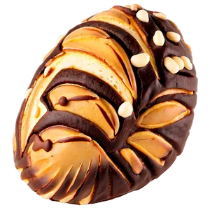 Chocolate Concha Bread Png Qup PNG Image