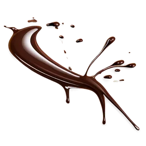 Chocolate Splash Illustration Png 6 PNG Image