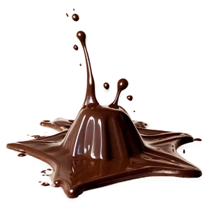 Chocolate Splash Illustration Png Bfj PNG Image