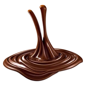 Chocolate Splash Illustration Png Bok PNG Image