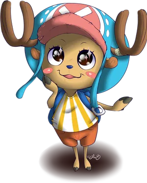 Chopper One Piece Anime Character PNG Image