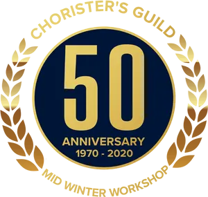 Choristers Guild50th Anniversary Seal PNG Image