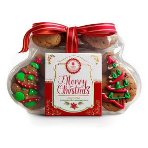 Christmas Cookie Gift Packaging Png 62 PNG Image