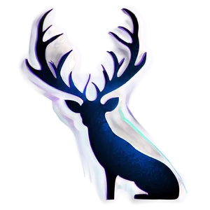 Christmas Deer Silhouette Png Yjq91 PNG Image