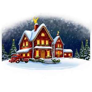 Christmas Eve Winter Wonderland PNG 26 PNG