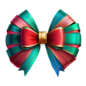 Christmas Gift Bow Png 06132024 PNG Image