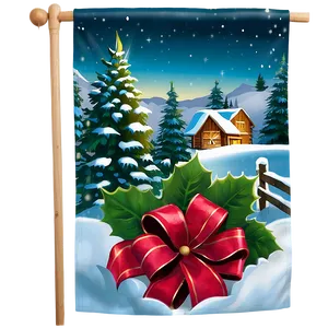 Christmas Joy Garden Flag Png Hon PNG Image