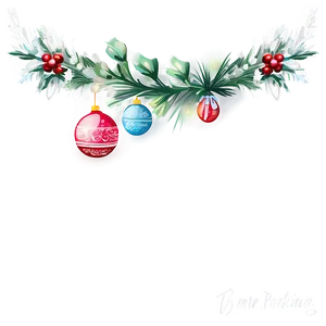 Christmas Page Divider Png Bpq PNG Image