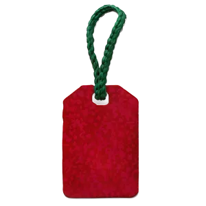 Christmas Tag B PNG Image