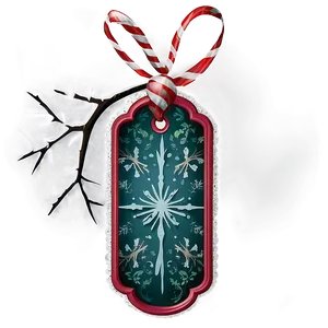 Christmas Tag Design Png 06282024 PNG Image