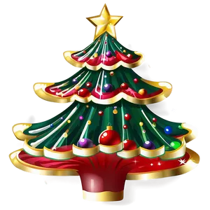 Christmas Tree Art Png 20 PNG Image