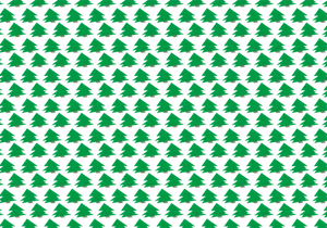 Christmas Tree Pattern Background PNG