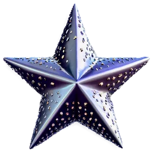 Christmas Tree Star B PNG Image