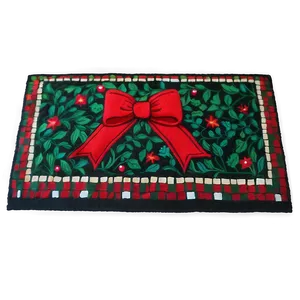 Christmas Welcome Door Mat Png 06282024 PNG Image