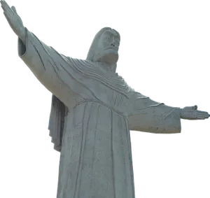 Christthe Redeemer Statueat Night PNG Image