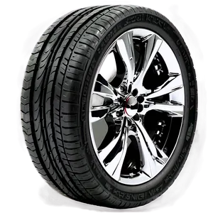 Chrome Car Wheel Png Dgw PNG Image