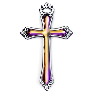 Chrome Heart Cross A PNG Image