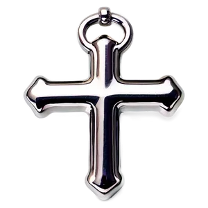 Chrome Heart Cross B PNG Image