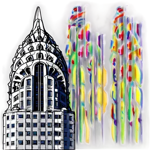 Chrysler Building Architecture Detail Png 43 PNG Image