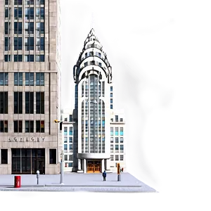 Chrysler Building Entrance Facade Png Eul42 PNG Image