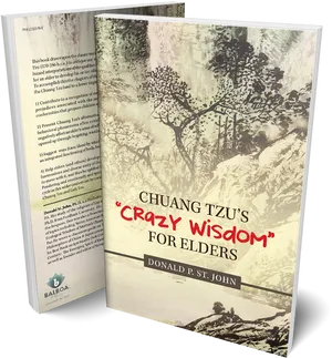 Chuang Tzus Crazy Wisdom Book Cover PNG Image