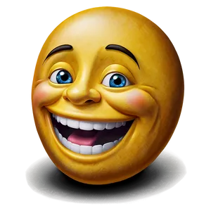 Chuckling Grin Emoji Png Scy85 PNG Image