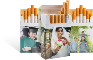 Cigarette Pack Life Moments PNG Image