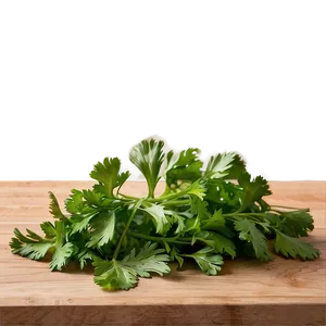 Cilantro On Cutting Board Png Him69 PNG Image