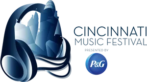 Cincinnati Music Festival Logo PNG Image