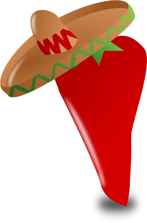 Cincode Mayo Sombrero Pinata Icon PNG Image