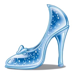 Cinderella Glass Slipper Clipart Png Uot43 PNG Image