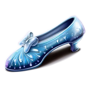 Cinderella's Slipper Drawing Png 06292024 PNG Image