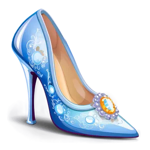 Cinderella Shoe Illustration Png Jmb PNG Image