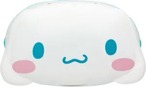 Cinnamoroll Close Up Face PNG Image