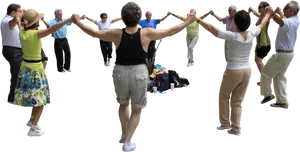 Circleof Friends Outdoor Dance PNG