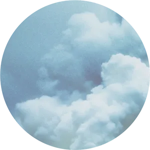 Circular Cloudscape Photography PNG Image