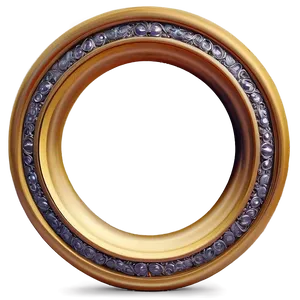 Circular Frame Design PNG Vyk75 PNG