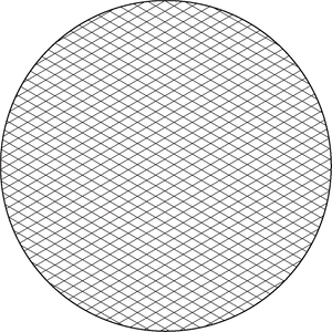 Circular Grid Pattern Background PNG Image