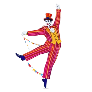 Circus Performer Cartoon Character Png Sih PNG Image